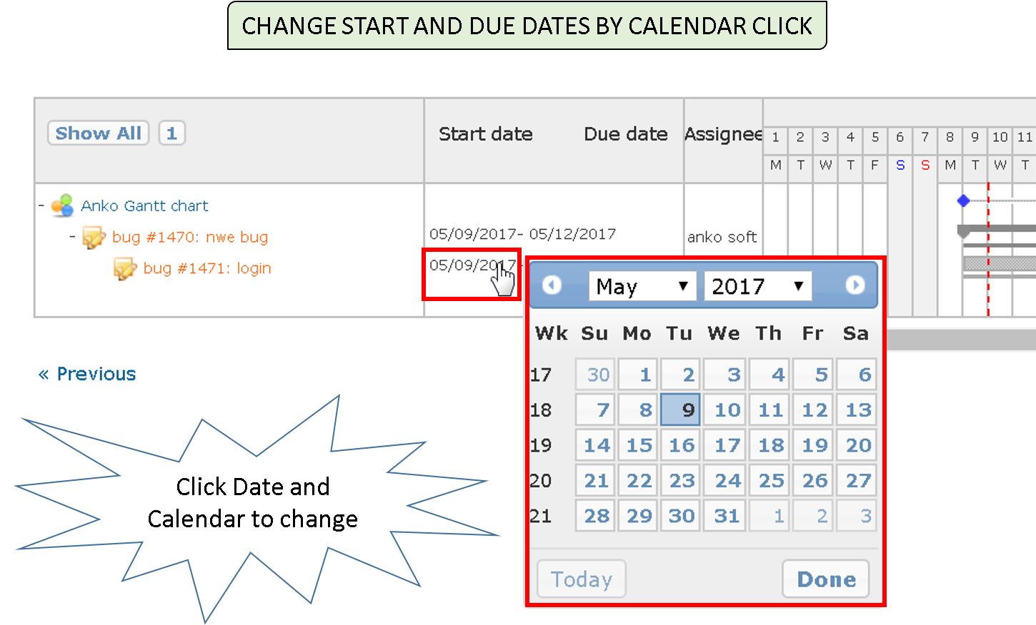 Redmine Gantt Chart Tutorial